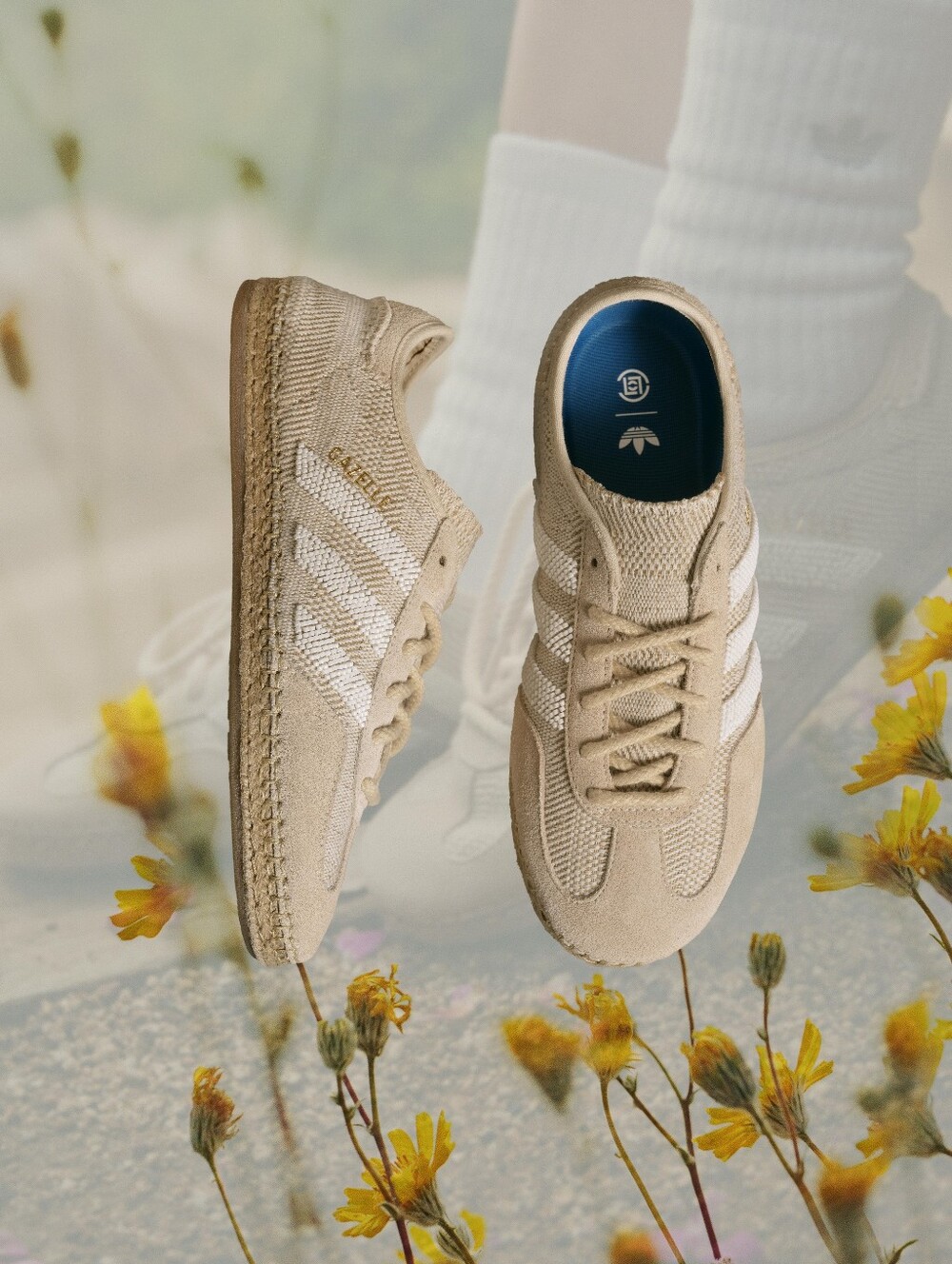 CLOT x adidas Gazelle 'Halo Ivory' (IH3144) by Edison Chen 8 EUC